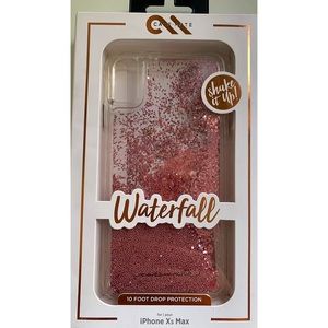 ❗️NEW iPhone Xs MAX Waterfall pink casemate case❗️